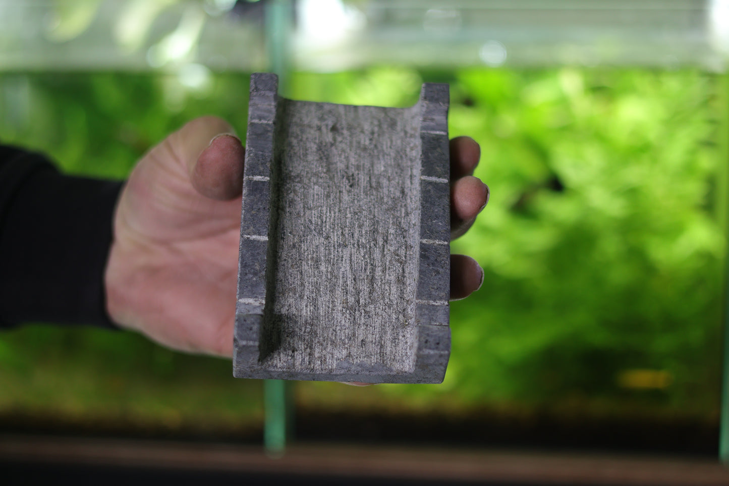 Pont Zen en Granite Steel Grey - Roche Taillée