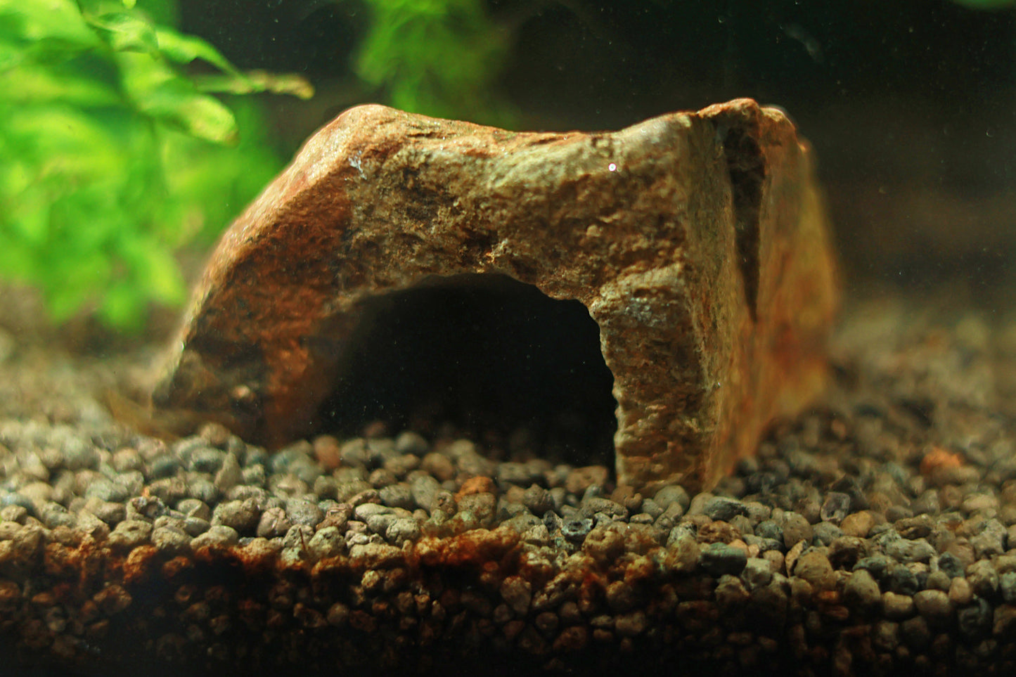 🌿Décor Naturel - Grotte en Pierre Orange 🇫🇷