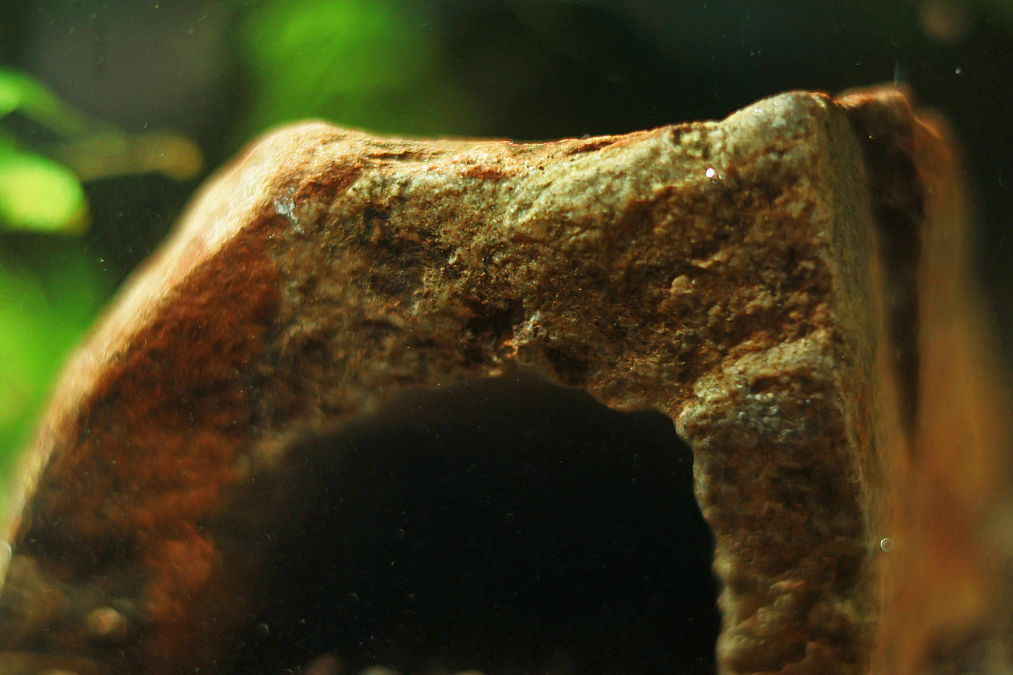 🌿Décor Naturel - Grotte en Pierre Orange 🇫🇷