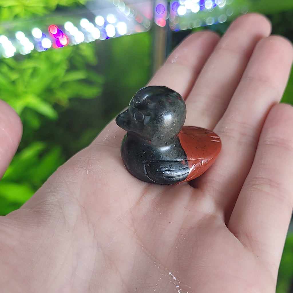 NanoStone - Canard en Sodalite et Jaspe Rouge