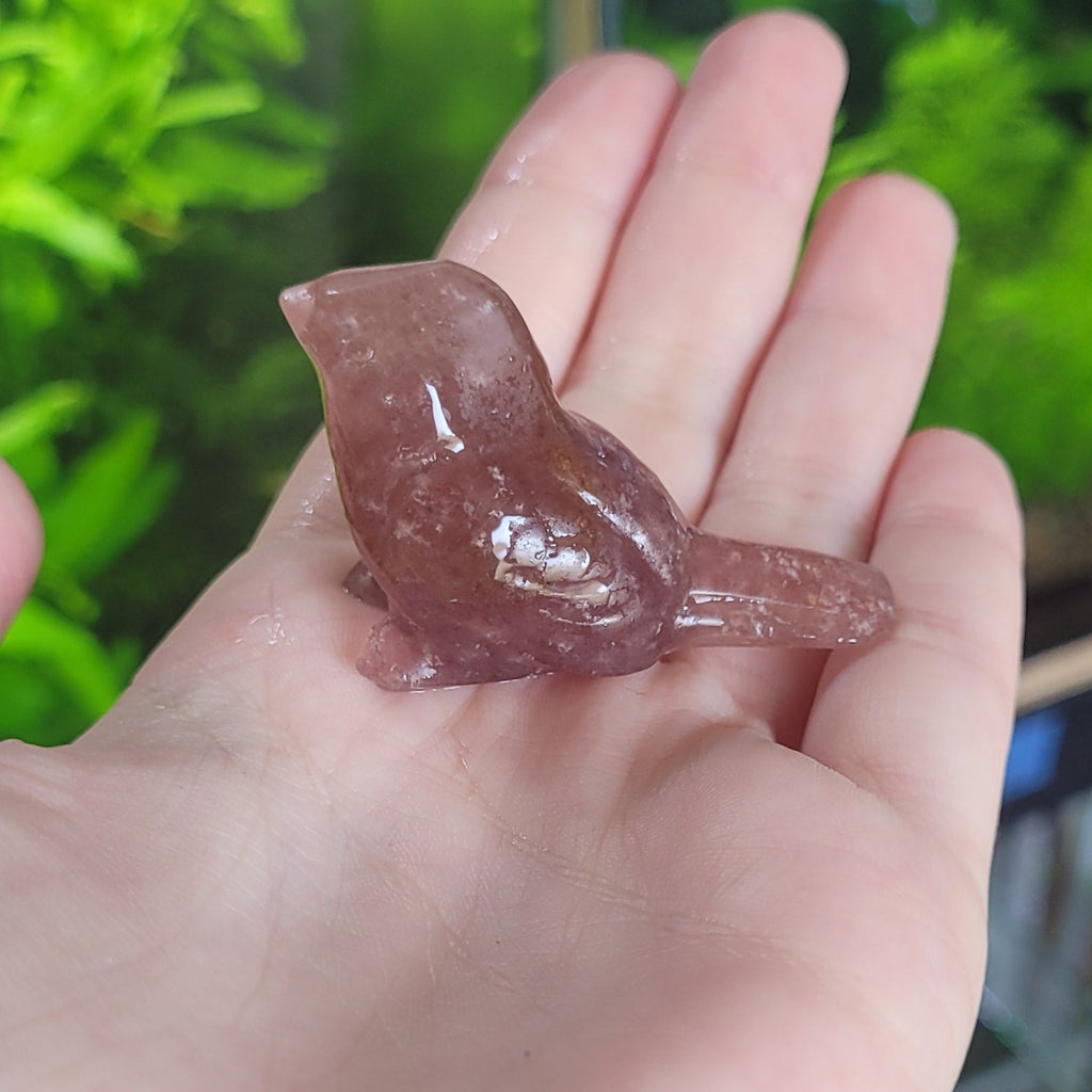 NanoStone - Moineau en Strawberry Quartz