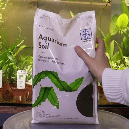 Tropica Aquarium Soil - 3L / Sol nutr. complet (grains 2-3 mm)