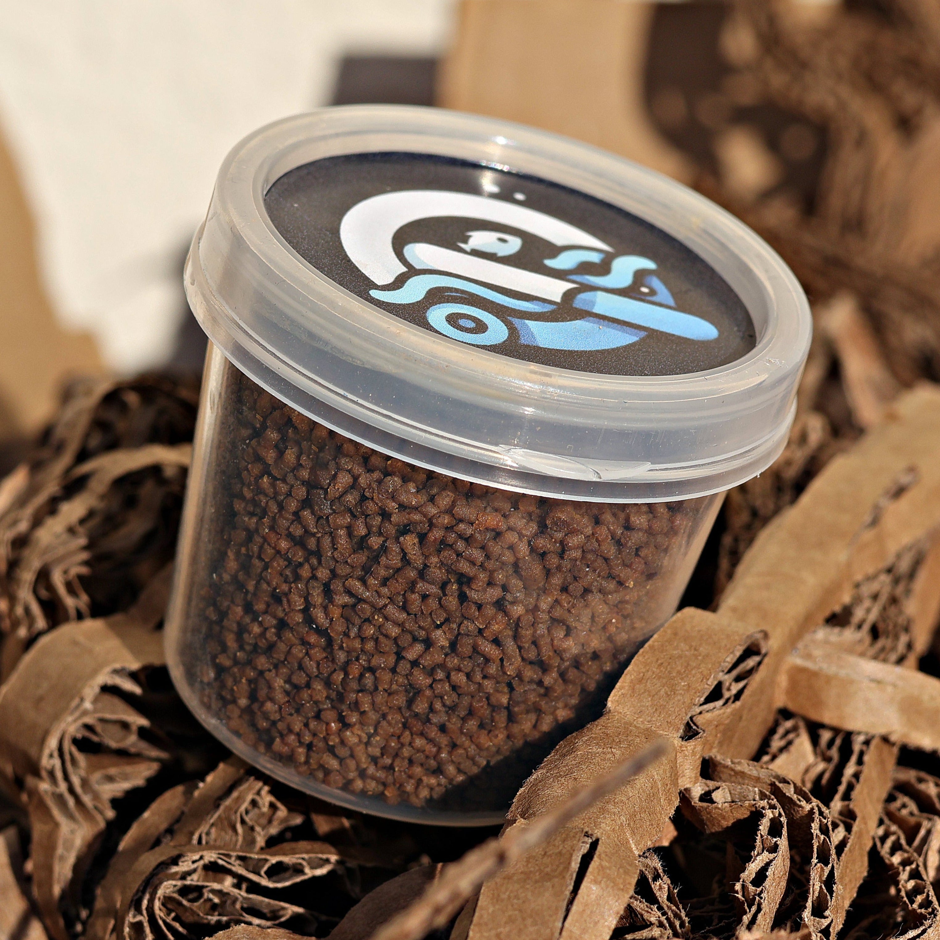 NanoPots Omni Mini - Granulés Omnivores enrichis Proteines Végétales et Animales - Pot 40g