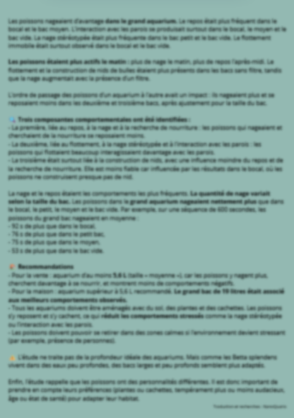 [GUIDE] Une vie complète dans un bocal, explications des effets négatifs sur le combattant betta splendens.