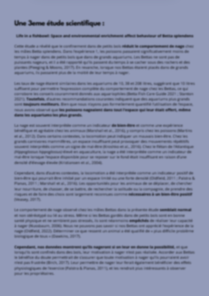 [GUIDE] Une vie complète dans un bocal, explications des effets négatifs sur le combattant betta splendens.